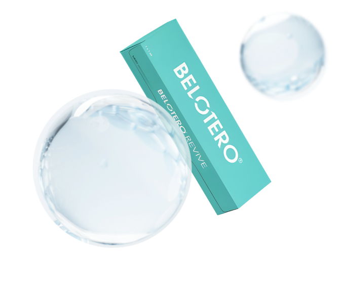 Hình minh họa khả năng cấp ẩm của Belotero Revive