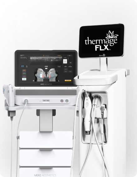Hình ảnh giới thiệu trên di động hiệu quả cộng hưởng nâng cơ Ultherapy Prime X Thermage FLX